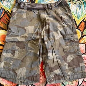 Camo Cargo Shorts